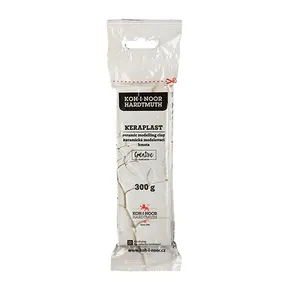 Modelovací materiál Keraplast 131708 biela 300g